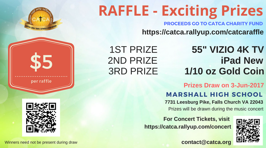 CATCA Fundraiser Raffle